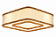 Plafon Soft Anel Lamé C5517 Classic Lar 55x55cm 8x E27 – Ref. 1279 - Imagem 1