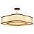 Pendente Soft Anel Lamé C7017 Classic Lar 70x70cm 8x E27 – Ref. 1204 - Imagem 1