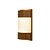 Arandela Soft Pequena Classic Lar 24,5x14,8cm 2x G9 – Ref. 1164 - Imagem 1