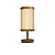 Abajur C1520 Classic Lar 32x15cm Tecido E27 – Ref. 1166 - Imagem 1