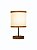 Abajur C2020 Classic Lar 32x20cm Tecido E27 – Ref. 1116 - Imagem 1