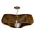 Pendente Ripado Orgânico 70 Classic Lar 70cm E27 – Ref. 1310 - Imagem 1