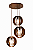 Conjunto 3 Pendentes Esfera 30 Classic Lar 30cm E27 – Ref. 1316 - Imagem 1