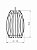 Pendente Tambor 20 Classic Lar 30x20cm E27 – Ref. 1012 - Imagem 2