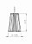 Pendente Spot 15 Classic Lar 15,5cm E27 – Ref. 1015 - Imagem 2