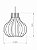 Pendente Gota 30 Classic Lar 30cm E27 – Ref. 1026 - Imagem 2