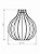 Pendente Flamboyant 37 Classic Lar 40x37cm E27 – Ref. 1043 - Imagem 3