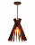 Pendente Ripado Catedral Classic Lar 30x28cm E27 – Ref. 1062 - Imagem 1