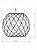 Pendente Trançado Esfera 30 Classic Lar 29cm E27 – Ref. 1003 - Imagem 2