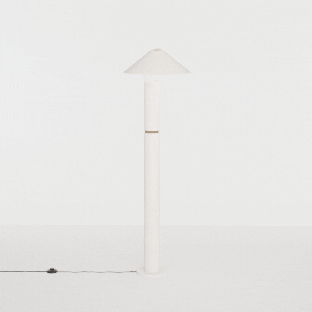 Coluna Golden Art Jade Cúpula 42cm com Movimento Altura 145cm C8830PI - Imagem 6