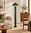 Coluna Golden Art Jade Cúpula 42cm com Movimento Altura 145cm C8830PI - Imagem 4