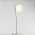 (Pintura) Abajur Golden Art Blue Bola 12cm G9 48,5x15x18cm M812PI - Imagem 15