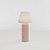 Luminária de Mesa Golden Art Mia LED Recarregável 26cm Pintura M2415PI - Imagem 7