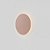 (Pintura) Arandela Golden Art Saturno LED 26 - 26x26x5cm P289-26PI - Imagem 5