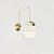 (Latão - Especiais) Arandela Golden Art Escada Ø23cm em E27 P933-23LT - Imagem 1