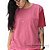 Camiseta Rosa com Bolso - Imagem 3
