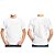 Camiseta Branca Básica Lisa Infantil - Imagem 2