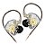Fone de Ouvido In Ear KZ EDX Lite Transparente - Imagem 1
