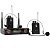 Microfone sem Fio Duplo Lapela e Headset Kadosh K402H - Imagem 1