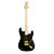 Guitarra Super Stratocaster Seizi Budokan Vintage HSS Black Gold - Imagem 1