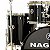 Bateria Acústica 22" Nagano Garage Rock Ebony Sparkle - Imagem 2