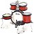 Bateria Acústica Infantil Luen Pop 44003VM - Imagem 1