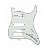 Escudo para Guitarra Stratocaster Sonotec PKG HSS Branco - Imagem 2