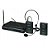 Microfone Headset Sem Fio Duplo Instrumento e Voz Karsect KRU302 - Imagem 1