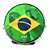 Pandeiro 10" Torelli Pele Brasil Arara TP351 - Imagem 1