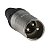 Plug Canon Macho 3 Pinos Neutrik NC3MXX - Imagem 1