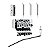 Ponte para Guitarra Micro Afinação Sonotec BL002CR - Imagem 1
