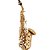 Saxofone Soprano Curvo Eagle SP 508 - Imagem 1