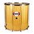 Surdo 24" x 60 Contemporânea Madeira e Couro 194C - Imagem 1