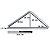 Triângulo Torelli Grande TL608 Alumínio - Imagem 2