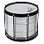 Surdo 18" x 45 Batuka Luen Alumisteel Pele Leitosa 60031 - Imagem 1