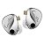 Fone de Ouvido In Ear KZ Castor Pro Silver - Imagem 2