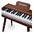Piano Elétrico Infantil 37 Teclas Turbinho E-Piano Wood - Imagem 2