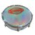 Tamborim 6" Contemporânea Alumínio Pele Holográfica Prata 203CEPR - Imagem 1
