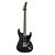 Guitarra Super Stratocaster Seizi Fun Katana Musashi Midnight Black Sparkle - Imagem 1