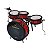 Bateria Acústica Infantil Luen Rockstar 44005VM - Imagem 1