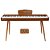 Piano Digital Mizutani Sugi 88 Teclas 7/8 Wood Brown - Imagem 3