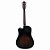Violão Eletroacústico Aço Giannini Dreadnought GDC Plus CEQ BK - Imagem 2