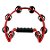 Pandeiro Meia Lua MXT 54.4.2 Vermelho - Imagem 1