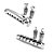 Ponte para Guitarra Les Paul Strinberg TS001CR - Imagem 1