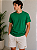 Camisa Básica Verde Intensity Algodão - Imagem 1