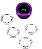 Adaptador 4-in-1 para PL Mount 7Artisans (Purple) - Imagem 8