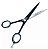 Tesoura P/ Cabeleireiro Prince Black 7 Polegadas Fio Laser Kazuka - Imagem 2