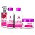 KIT PINK GOLD - SHAMPOO + CONDICIONADOR + MÁSCARA 300G + FINALIZADOR - Imagem 1