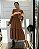 Vestido Midi Catarina Marrom - Imagem 1