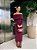 Vestido Luisa Vinho - Imagem 4